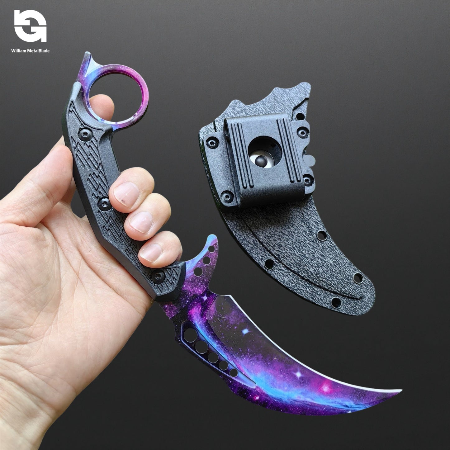 Steel Tactical Talon Knife Sharp Karambit Trainer