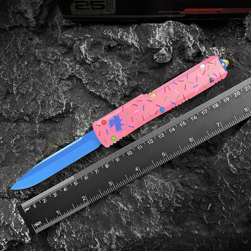 Donut EDC Self Defense OTF Knife