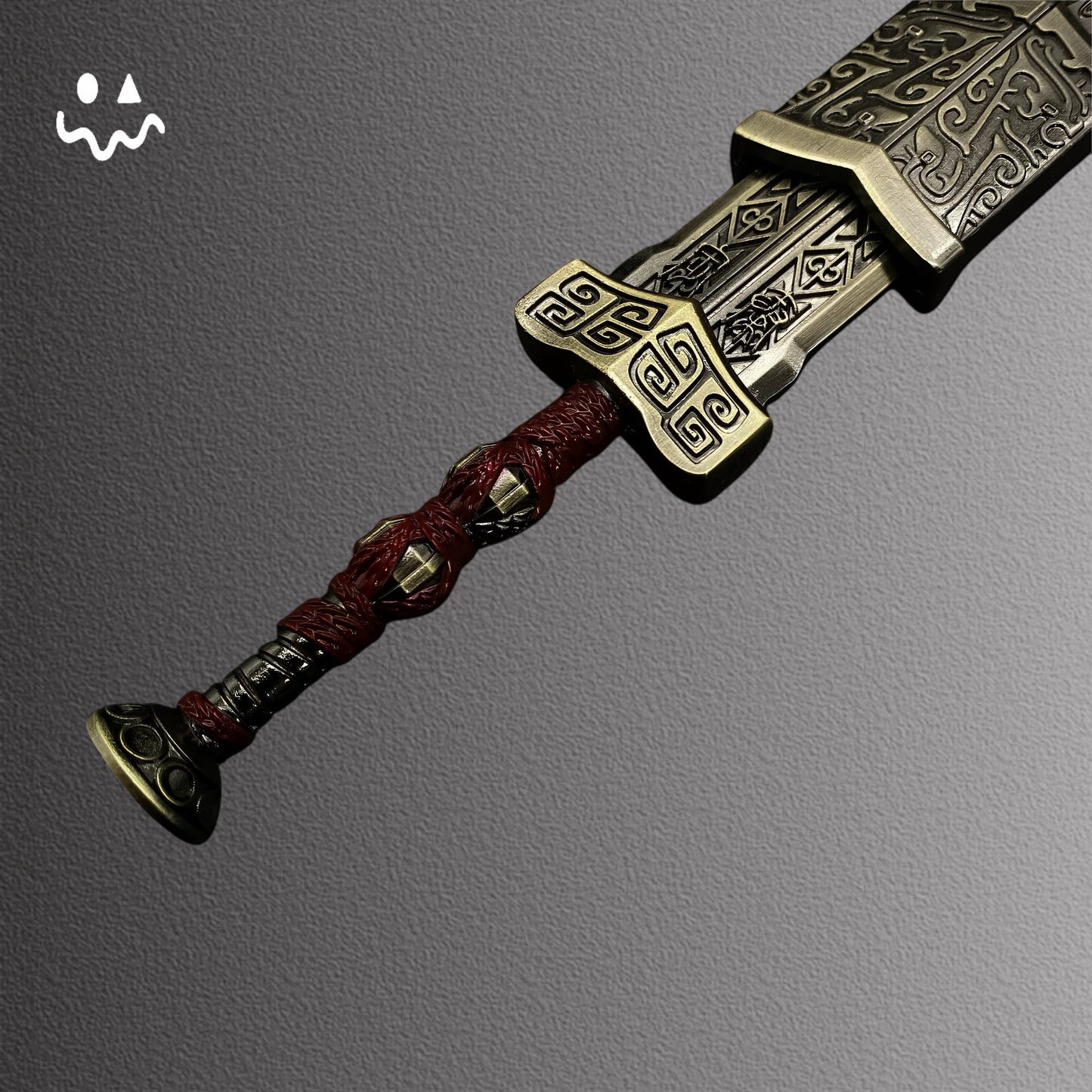 Naraka: Bladepoint Game Peripherals Ding Qin Sword Metal Craft Weapon