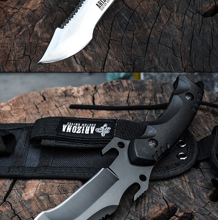 Outdoor survival knife