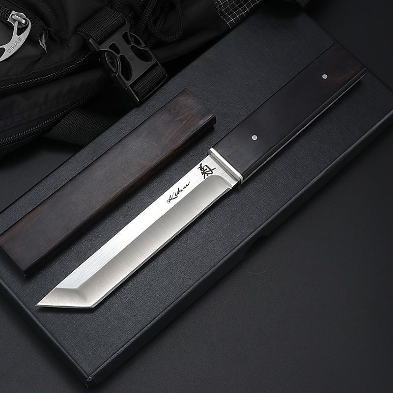 Samurai straight knife D2