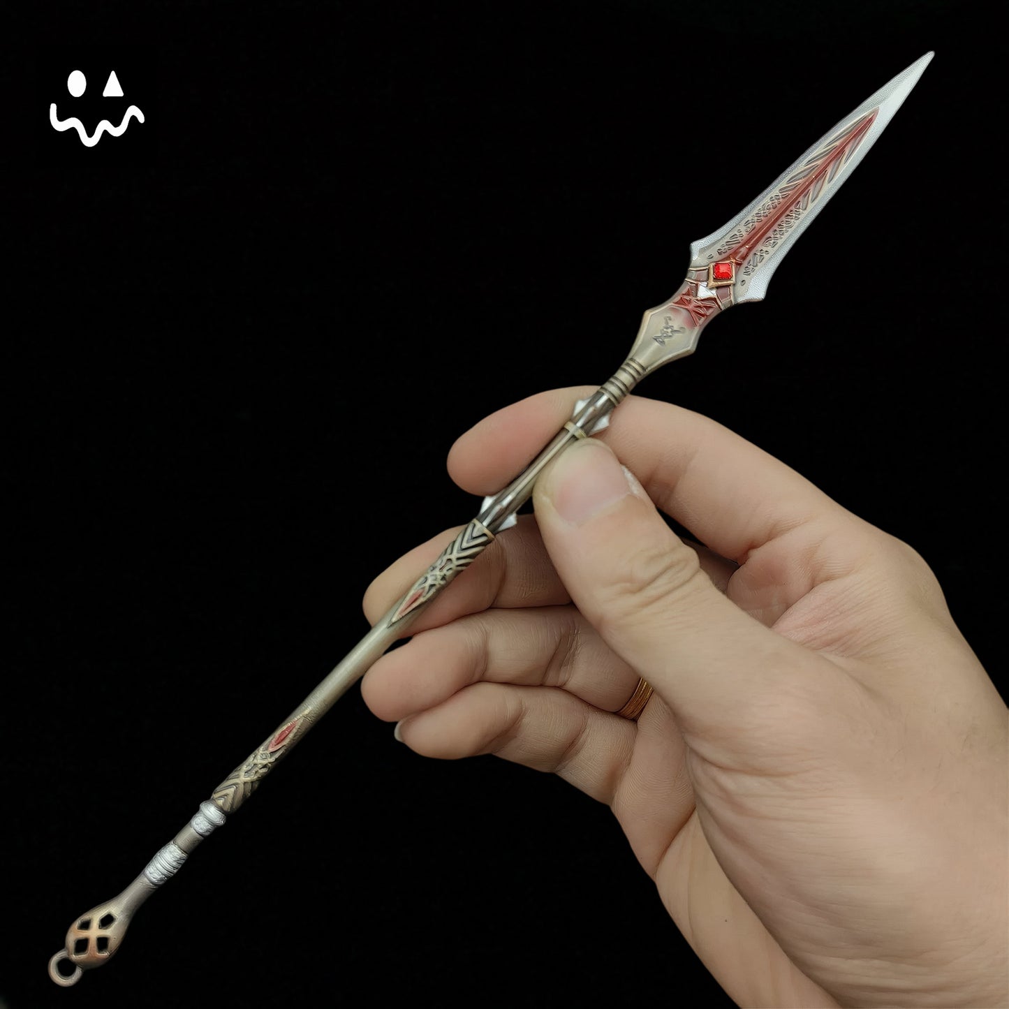 Metal GOW Kratos Classical Weapon Miniatures Replica