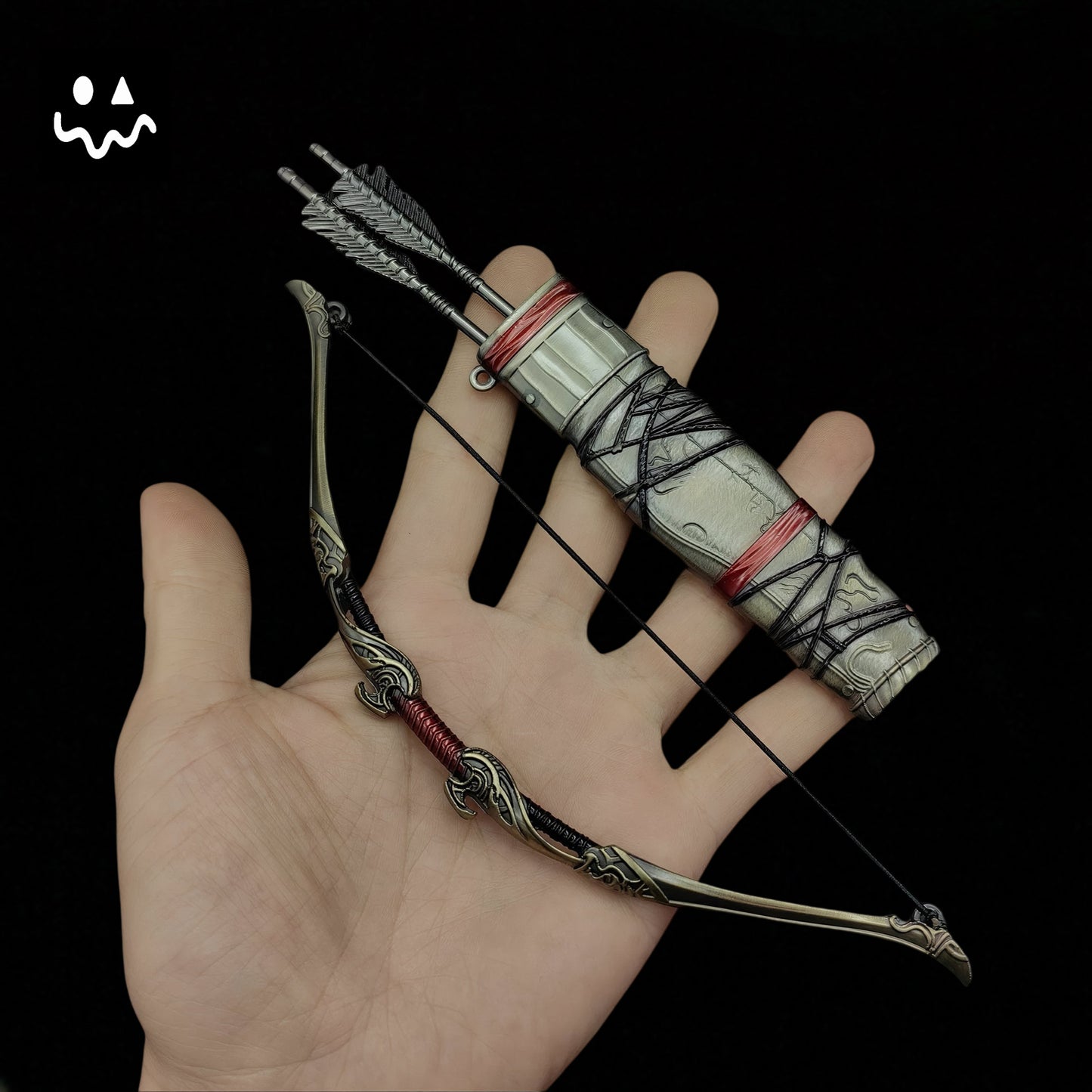 Metal GOW Kratos Classical Weapon Miniatures Replica