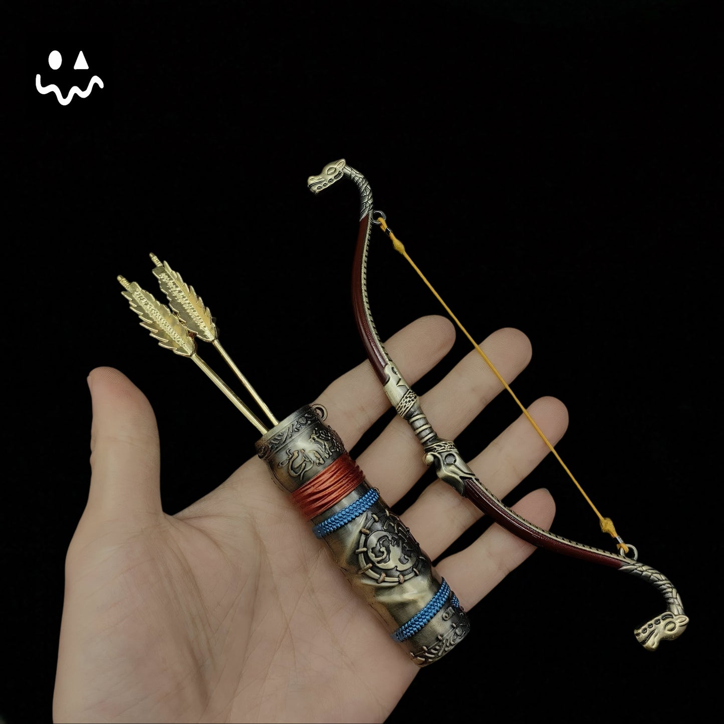 Metal GOW Kratos Classical Weapon Miniatures Replica