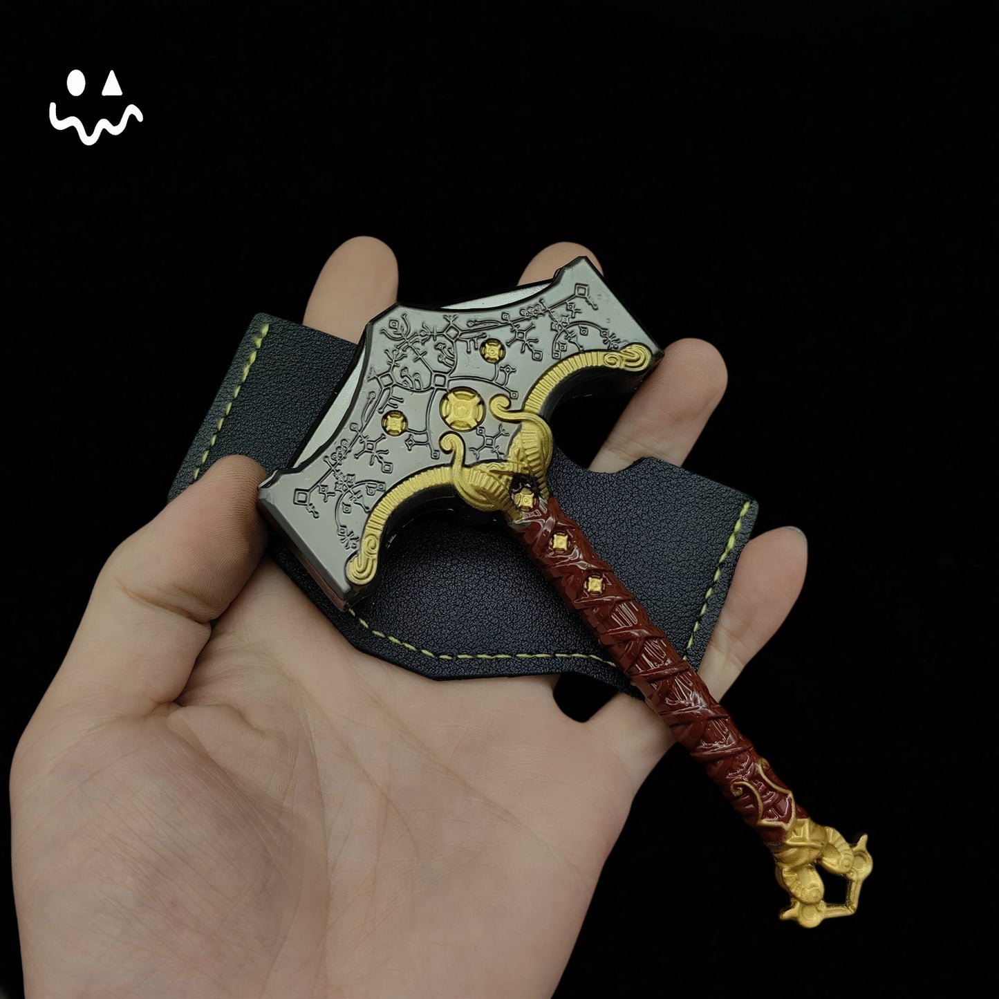 Metal GOW Kratos Classical Weapon Miniatures Replica
