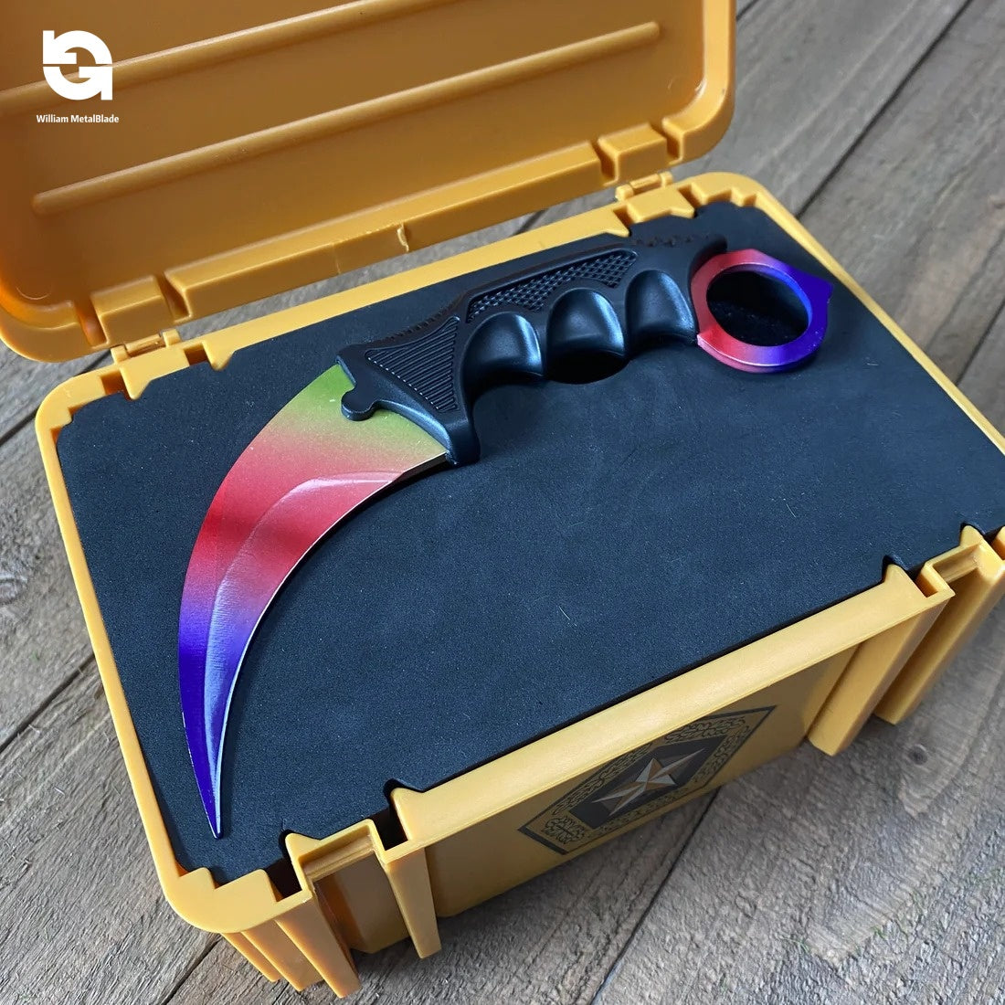 CSGO Metal Karambit Replica 20cm/7.9'' Giftbox
