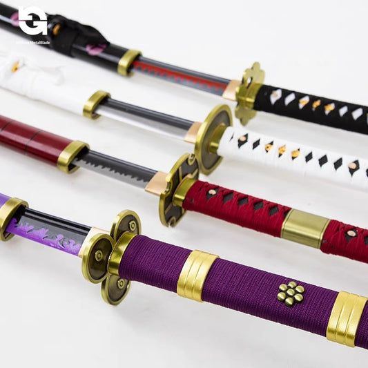 Hot Anime Katana Metal 1:1 Life Size Cosplay Props