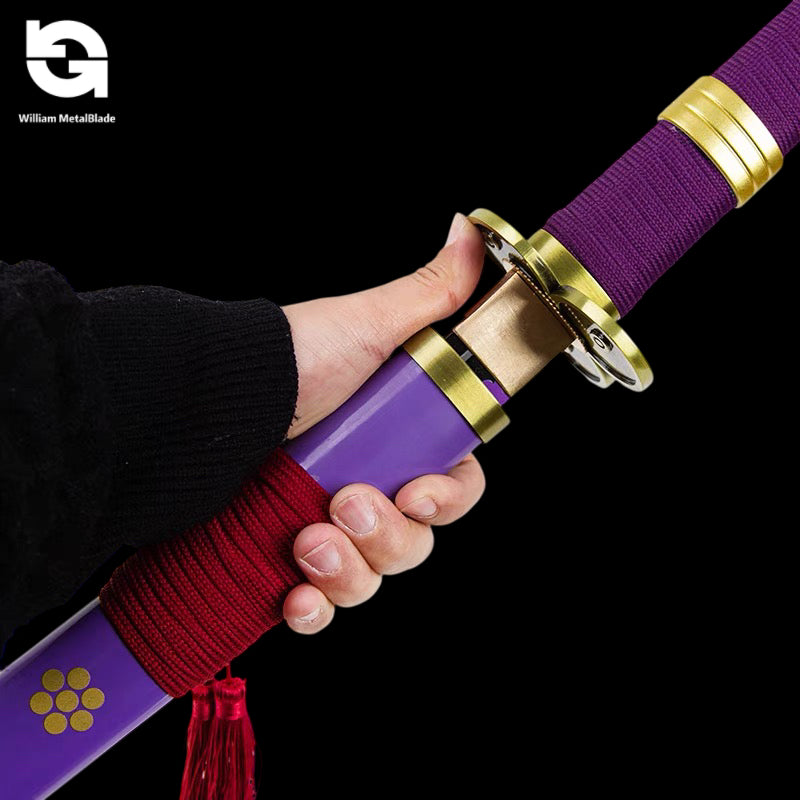 Hot Anime Katana Metal 1:1 Life Size Cosplay Props