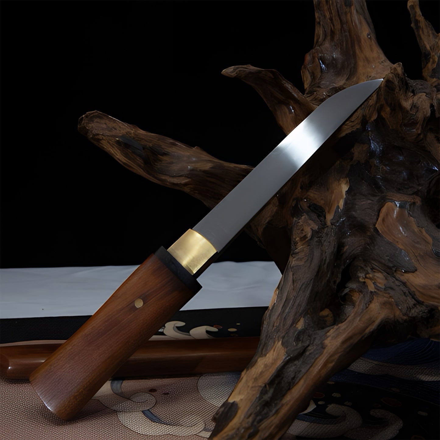 Exquisite Short Dagger Steel Blunt Blade Collection Sword