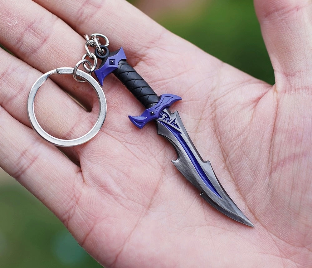 Metal Hot Game Weapons Mini Keychain Pendant