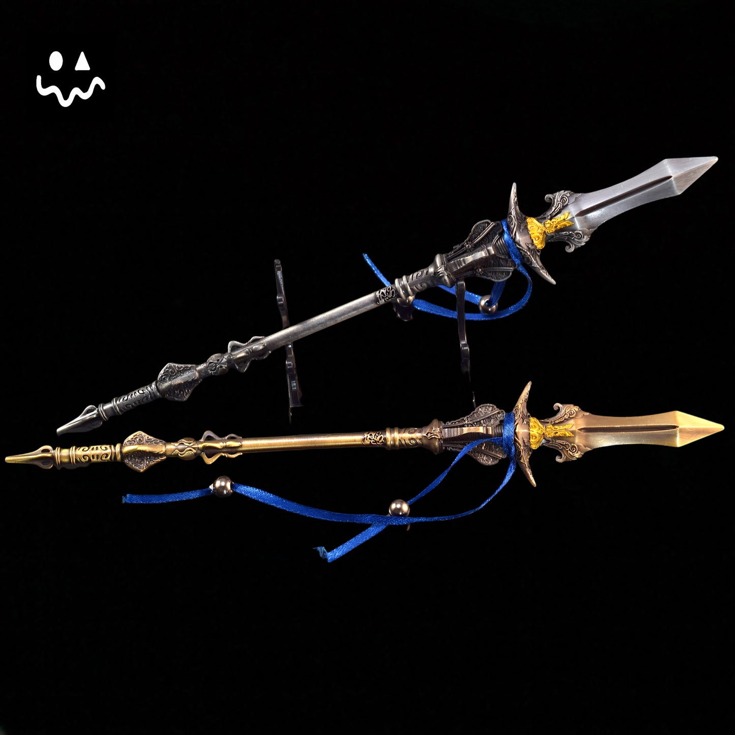 Black Myth:wukong Yangjian Trident Spear 25CM/9.8'' Metal Replica